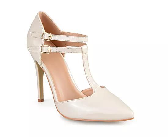 Journee Collection Tru Pump (Grey) Women's Shoes Product Image