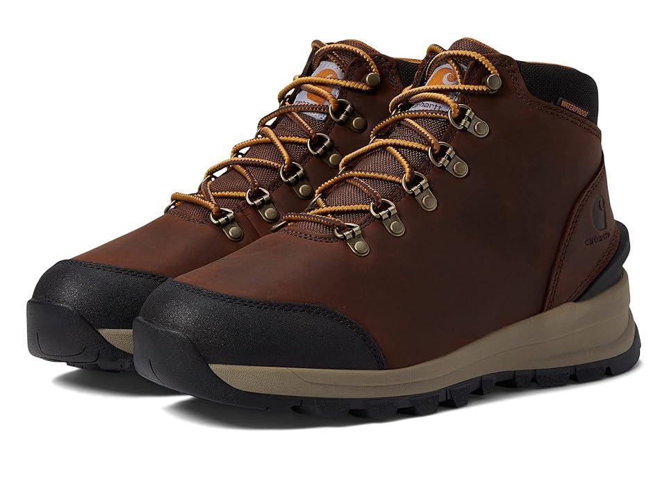 Carhartt Gilmore Waterproof 5 Soft Toe Hiker (Light Oil Nubuck) Men's Shoes Product Image