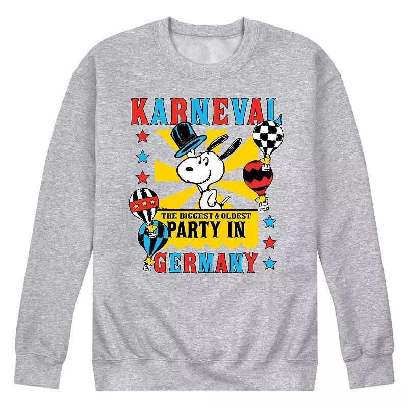 Mens Peanuts Karneval Germany Fleece Top Product Image