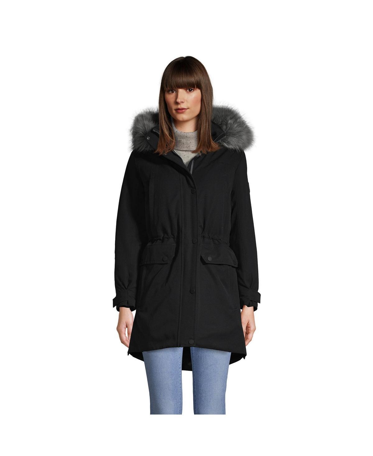 Womens Lands End Expedition Down Waterproof Winter Parka Product Image