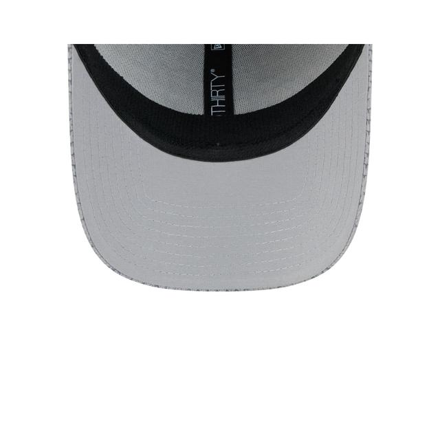 Carolina Panthers 2024 Sideline Gray 39THIRTY Stretch Fit Hat Male Product Image