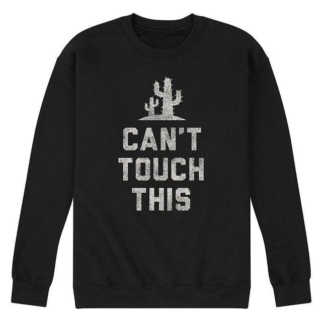 Mens Cant Touch This Cactus Sweatshirt Product Image