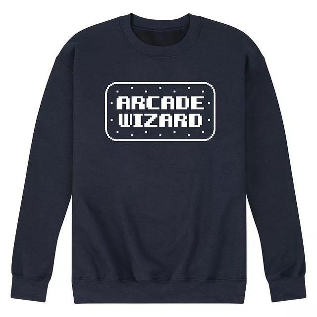 Mens Arcade Wizard Sweatshirt Blue Product Image