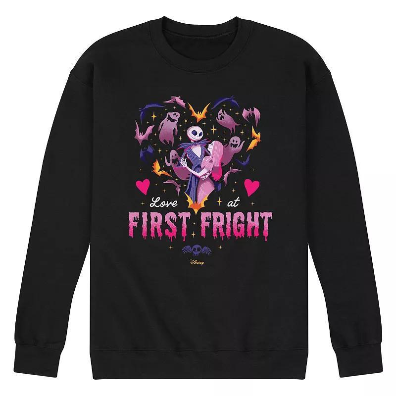 Disneys Nightmare Before Christmas Mens Love Fleece Sweatshirt Product Image