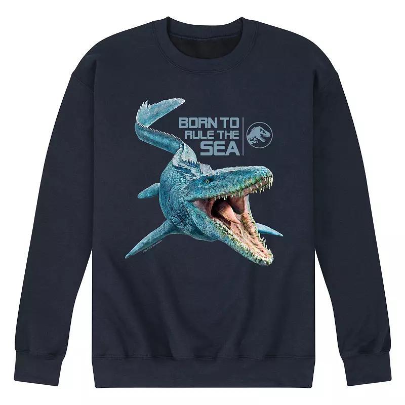 Mens Jurassic World Born To Rule Fleece Sweatshirt Product Image