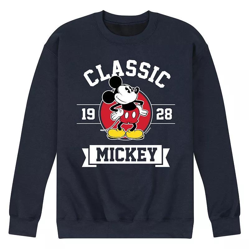 Disneys Mickey Mouse Mens Classic 1928 Fleece Sweatshirt Product Image