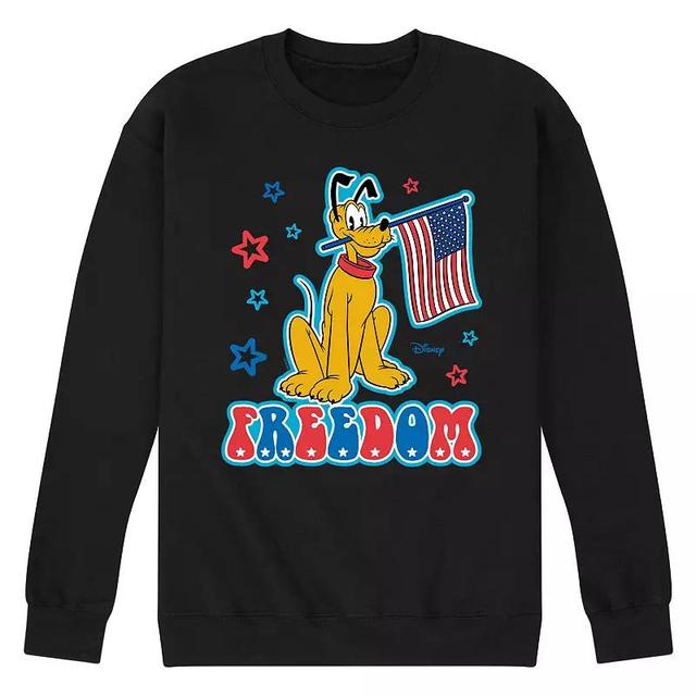 Disneys Pluto Mens Freedom Fleece Sweatshirt Product Image