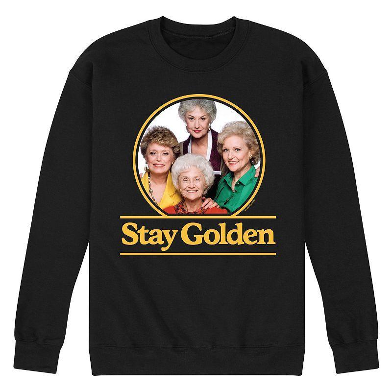 Mens Golden Girls Stay Golden Sweatshirt Dark Grey Product Image