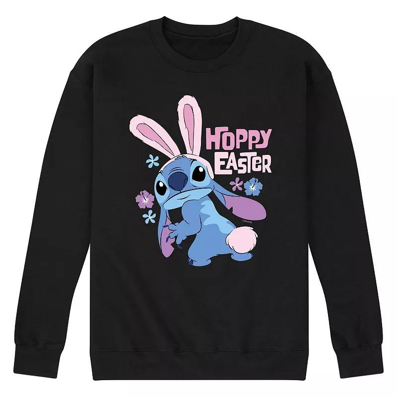 Disneys Lilo & Stitch Mens Hoppy Easter Fleece Sweatshirt Product Image