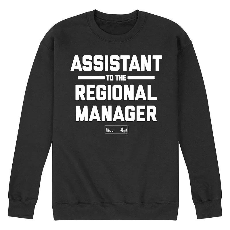 Mens The Office Assistant Regional Mgr Sweatshirt Blue Product Image