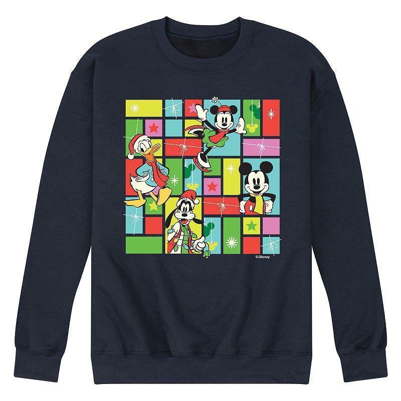 Disneys Mens Christmas Grid Fleece Product Image