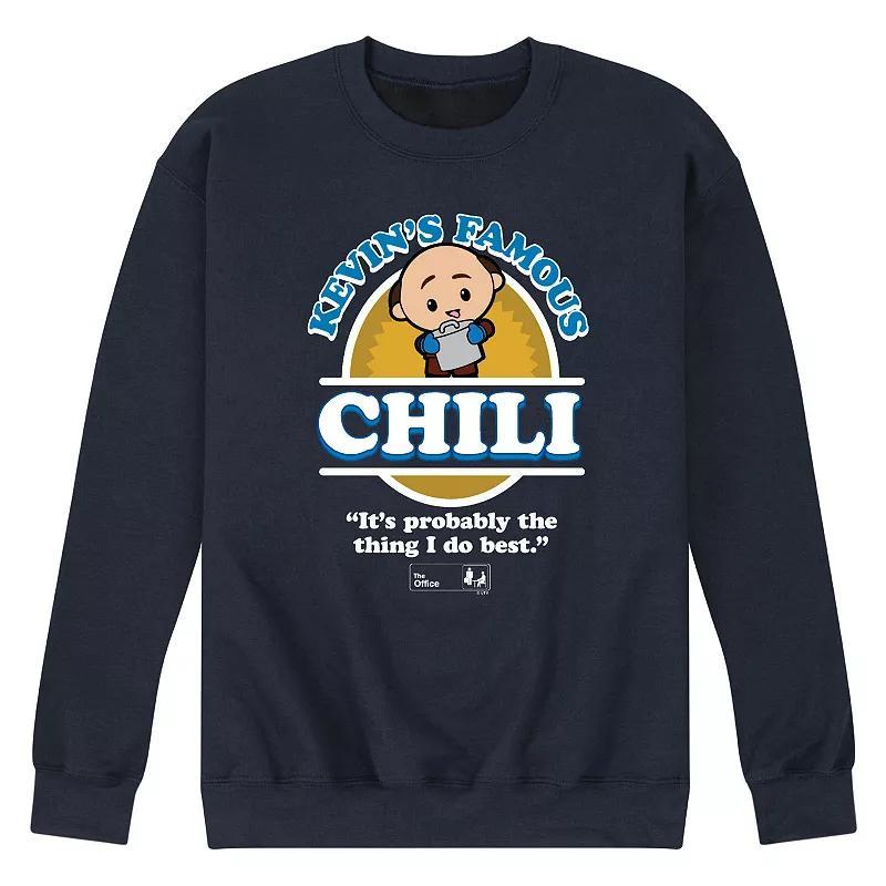 Mens The Office Kevins Chili Fleece Sweatshirt Black Product Image