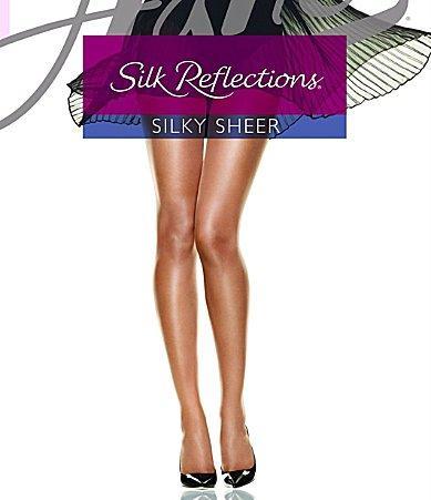 Hanes Silk Reflections Sheer Sandalfoot Hosiery Product Image