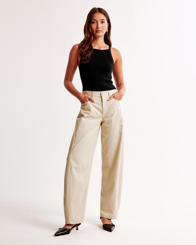 Mid Rise Barrel Pant Product Image