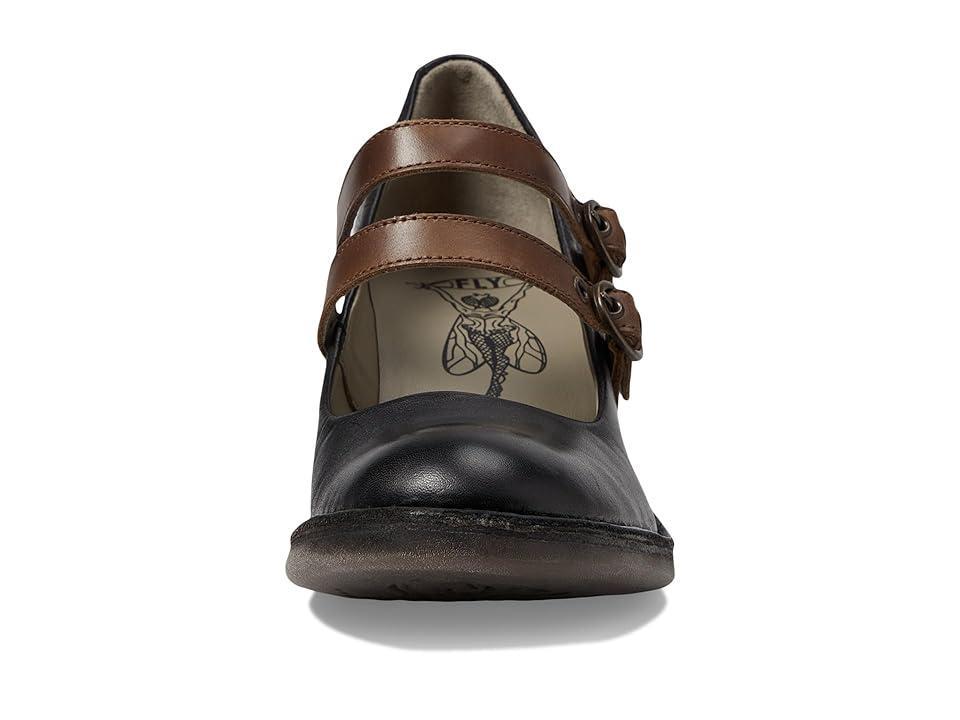 FLY LONDON BALY106FLY Camel Velvet/Bridle) Women's Shoes Product Image