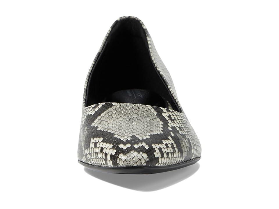 Rockport Tessa White Snake Multi) Women's Flat Shoes Product Image