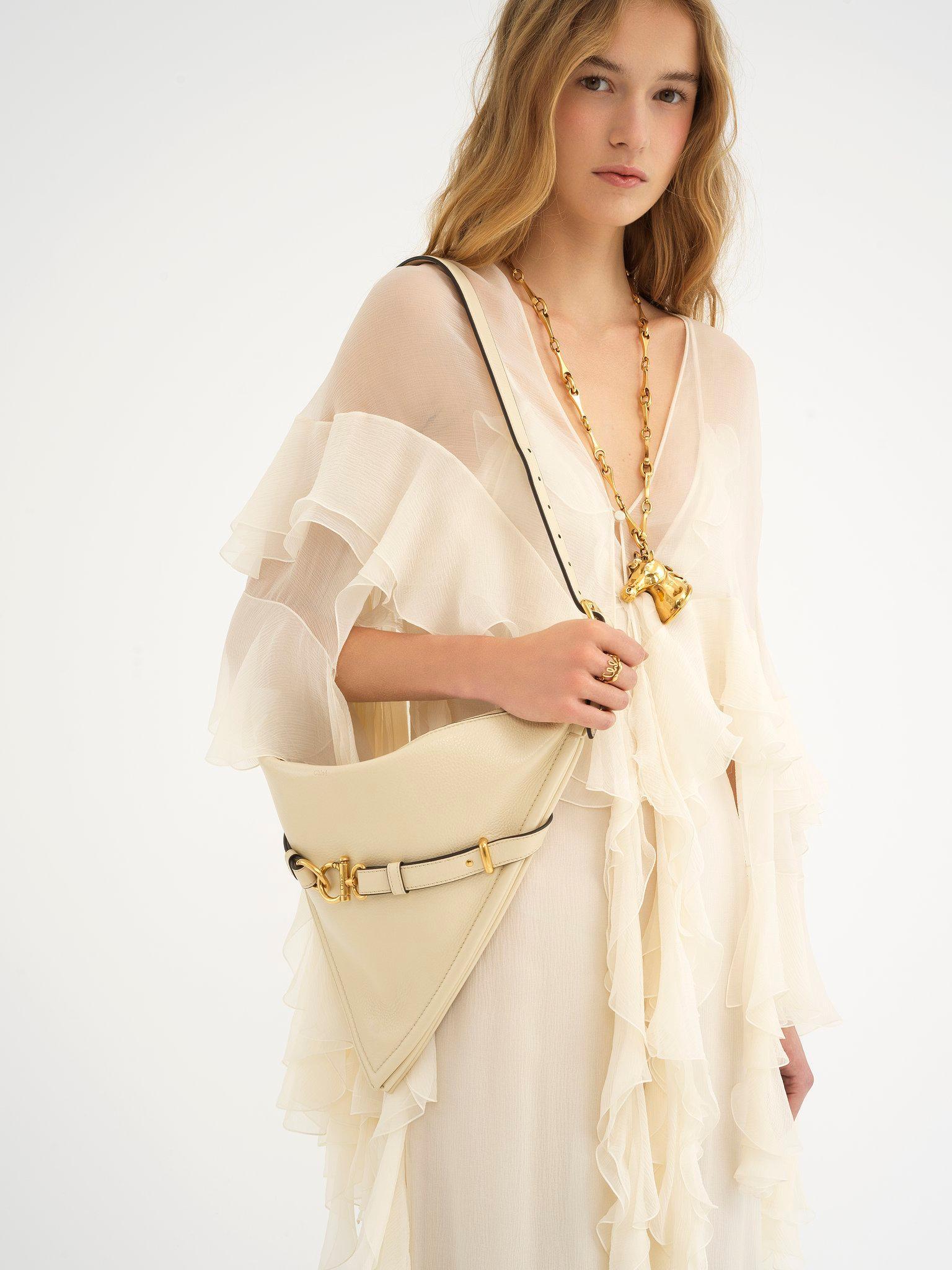 Cape bag in grained leather Product Image