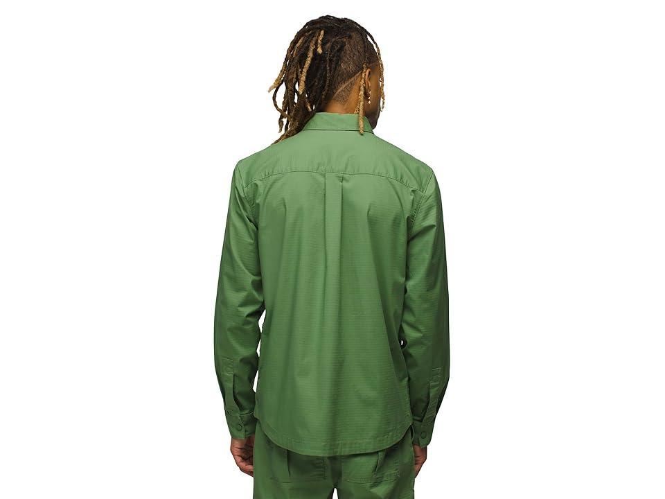 Prana Palisades Ripstop Field Shirt (Ivy) Men's Jacket Product Image