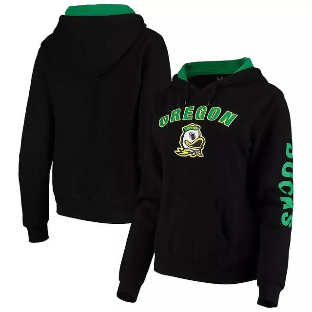 Womens Colosseum Oregon Ducks Loud and Proud Pullover Hoodie Product Image