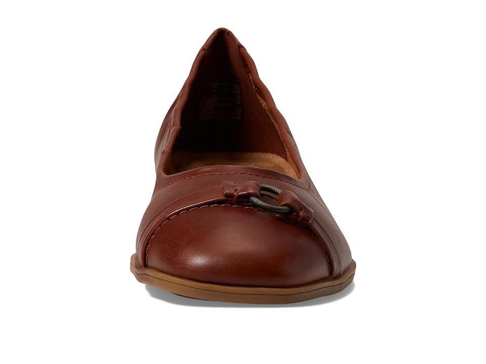 Clarks Lyrical Sky Leather) Women's Slippers Product Image