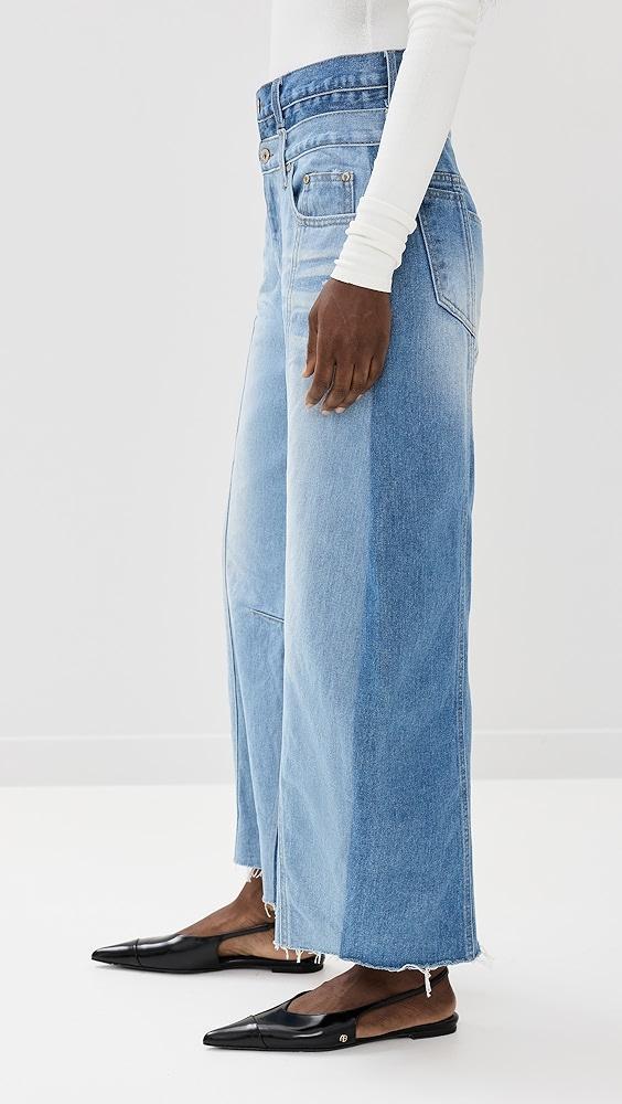 ROKH Balloon Shaped Layered Denim | Shopbop Product Image