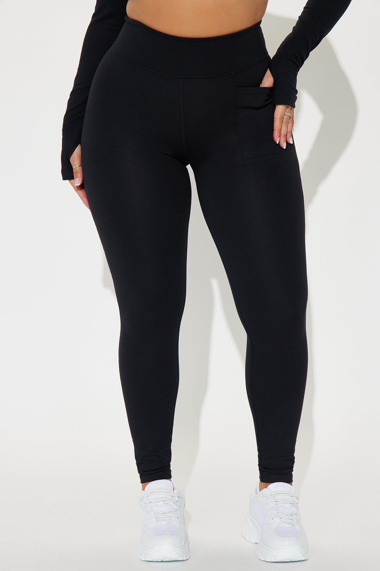 Deep Bend Super Soft Active Legging - Black Product Image