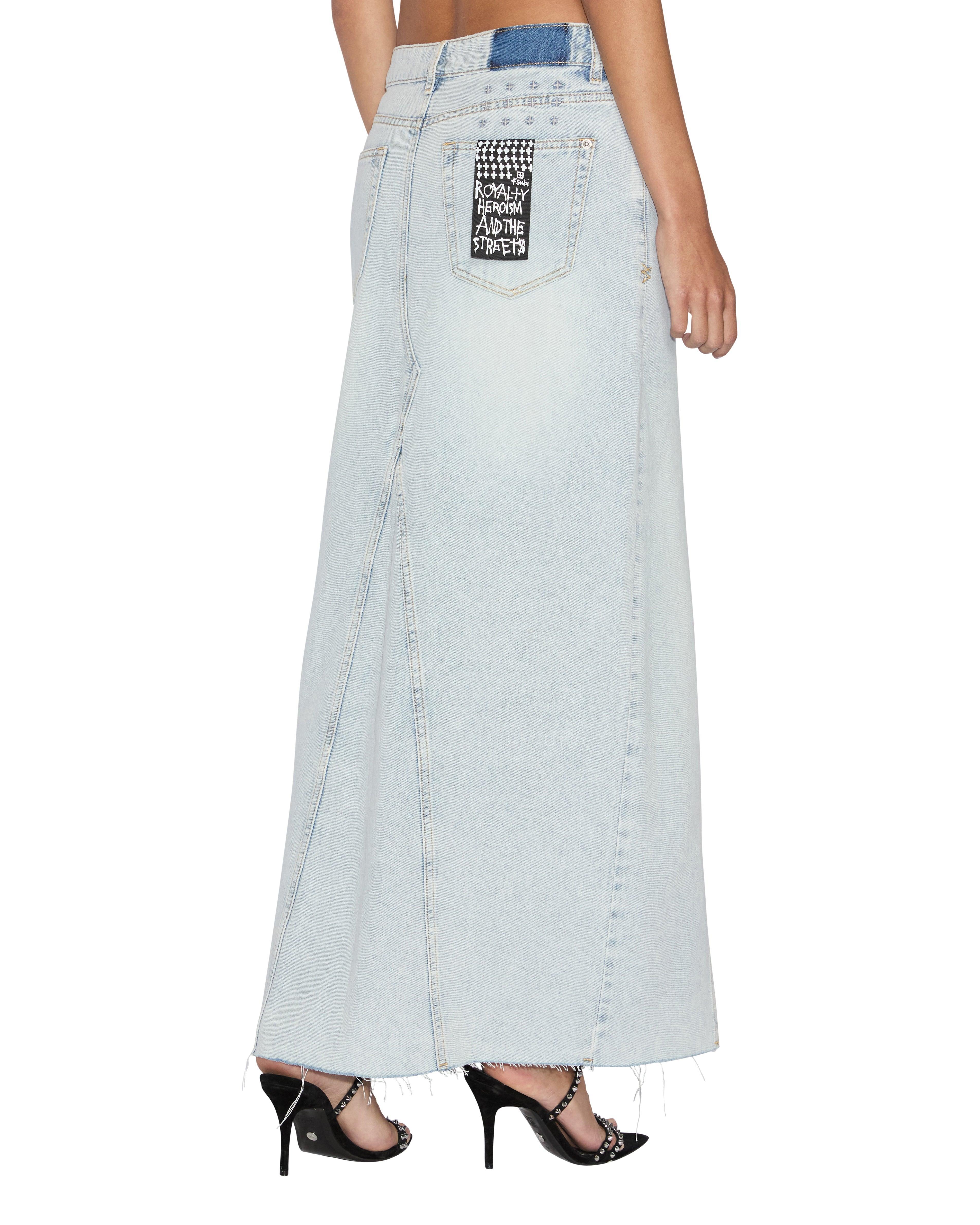 RELAX MAXI SKIRT SKYFALL Female Product Image