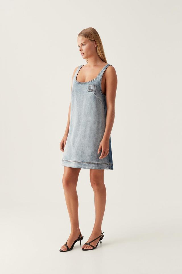 Bambie Denim Mini Dress Product Image