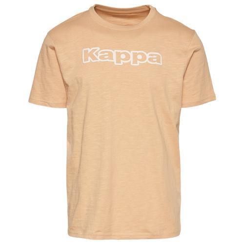 Kappa Mens Kappa Logo Cabal T-Shirt - Mens Tan/Wheat Product Image