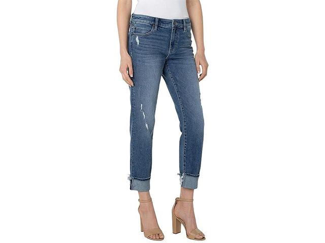 Liverpool Marley Girlfriend Cuffed in Amston (Amston) Women's Jeans Product Image