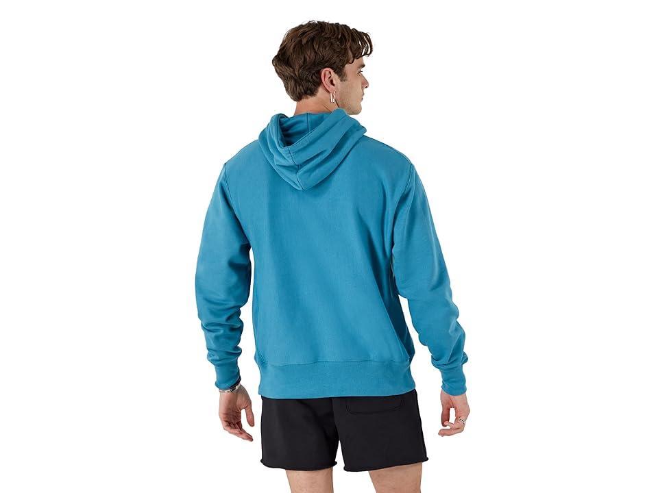 Champion Reverse Weave(r) Pullover Hoodie (Ocean Storm) Men's Clothing Product Image