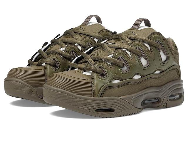 Osiris D3 2001 (Olive/White) Men's Skate Shoes Product Image