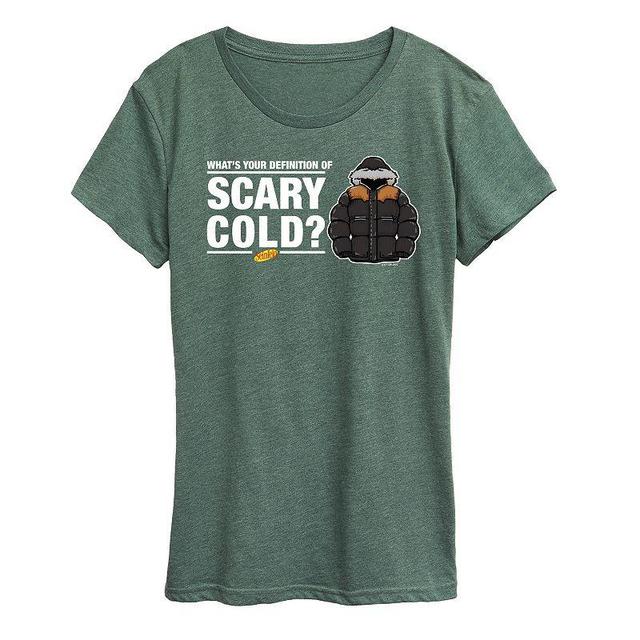 Womens Seinfeld Definition Of Scary Cold Graphic Tee, Girls Product Image