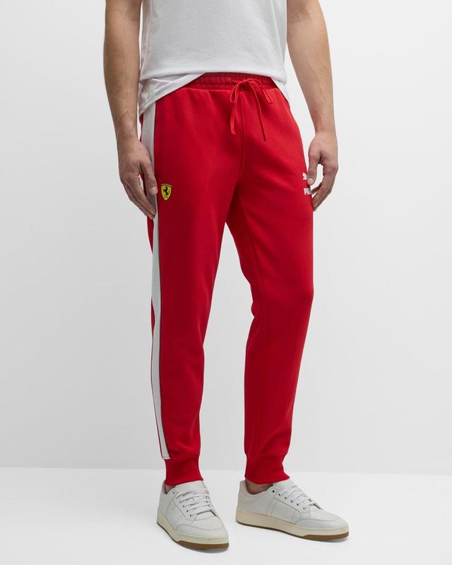 x Ferrari Mens Race Iconic T7 Track Pants Product Image