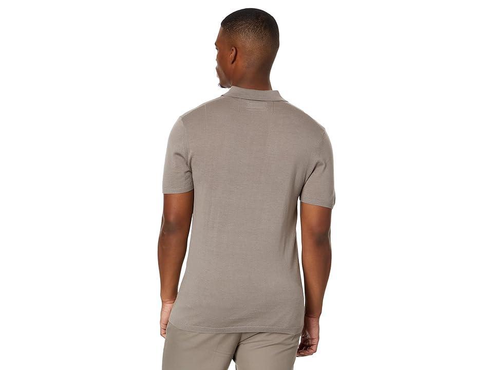 AllSaints Mode Slim Fit Merino Wool Polo Product Image