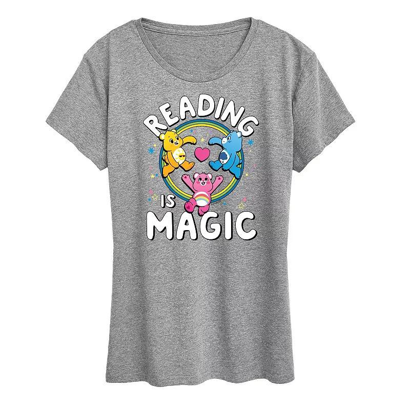 Womens Care Bears Reading Is Magic Graphic Tee Product Image