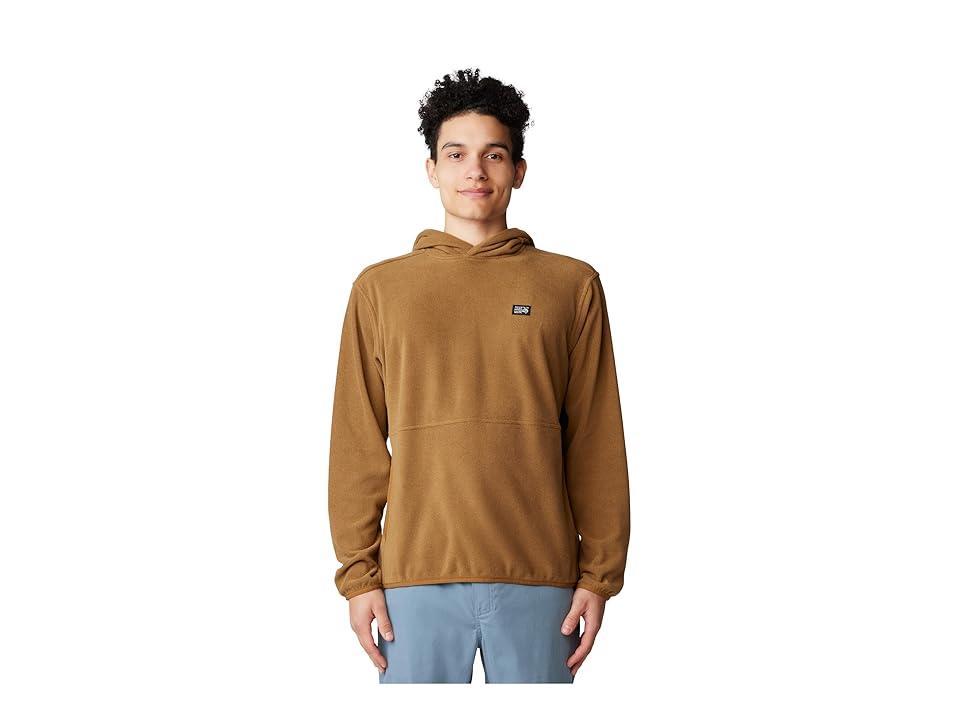 Mountain Hardwear Microchill Hoody (Golden Brown Heather) Men's Sweatshirt Product Image