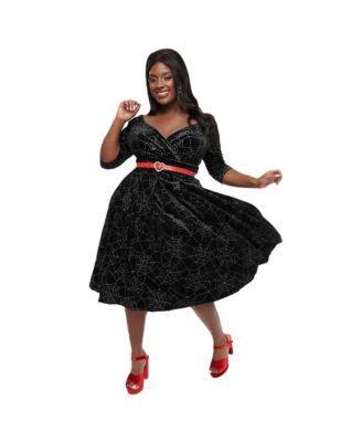 Plus Size 1950s Marceline Swing Dress Product Image