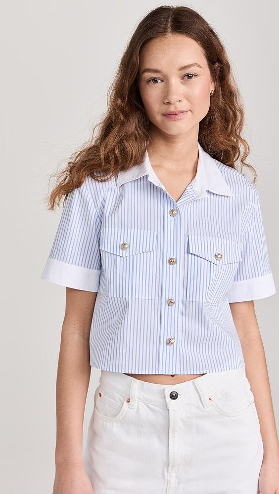 Generation Love Alida Pinstripe Shirt | Shopbop Product Image