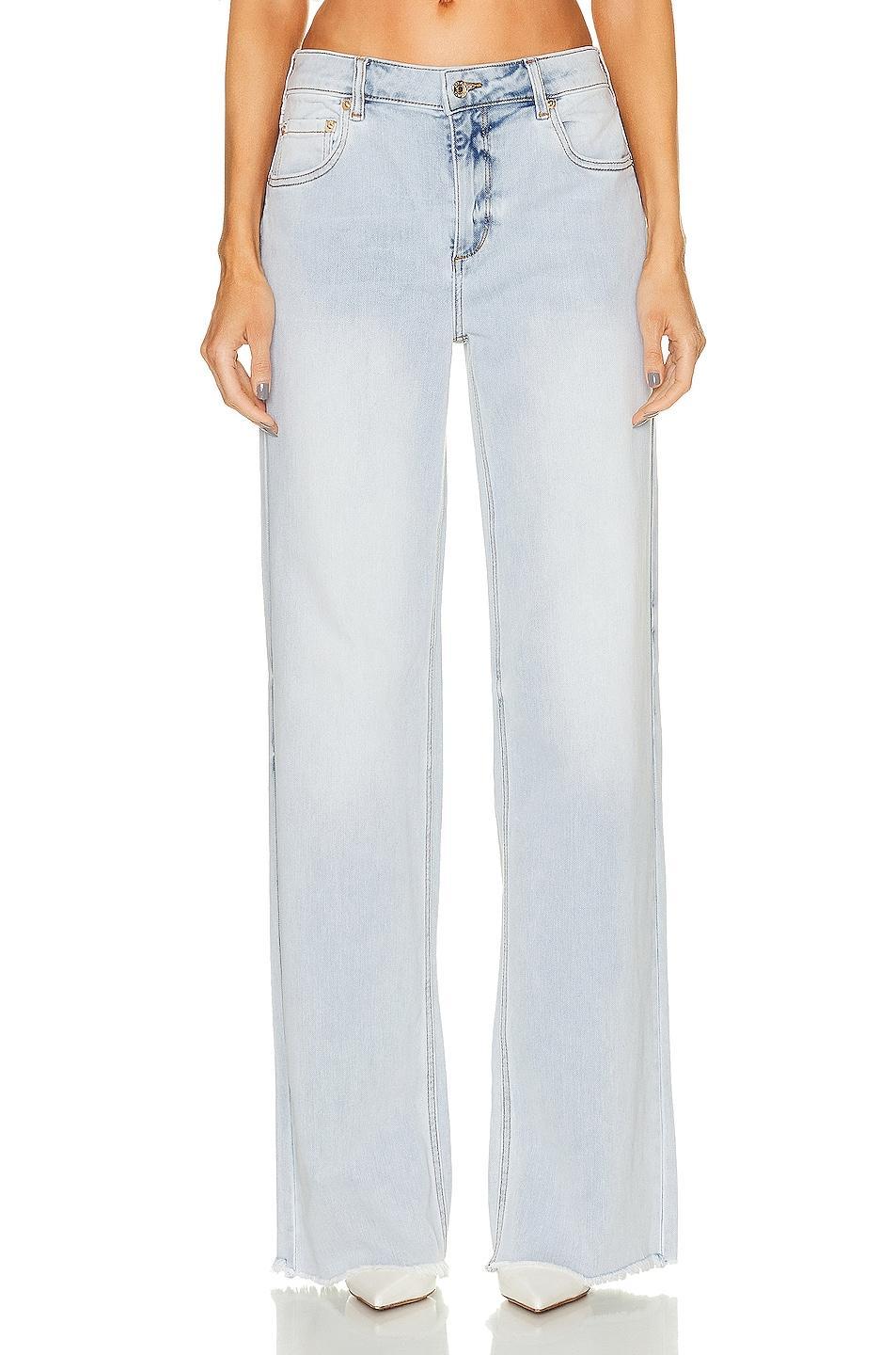 SER.O.YA Margot Boyfriend Pant in Blue Product Image