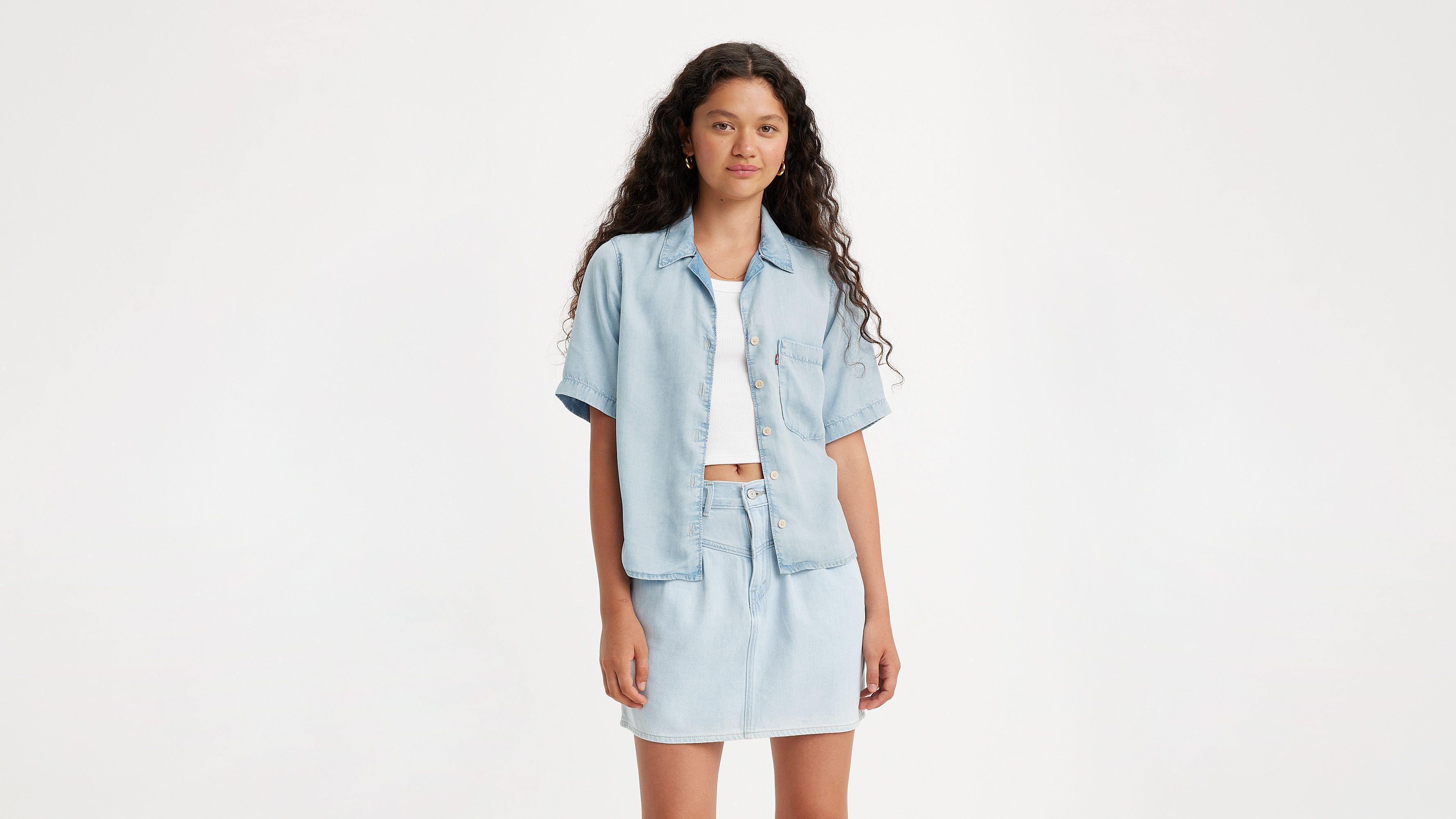 Levis Joyce Short Sleeve Resort Shirt - Womens Product Image