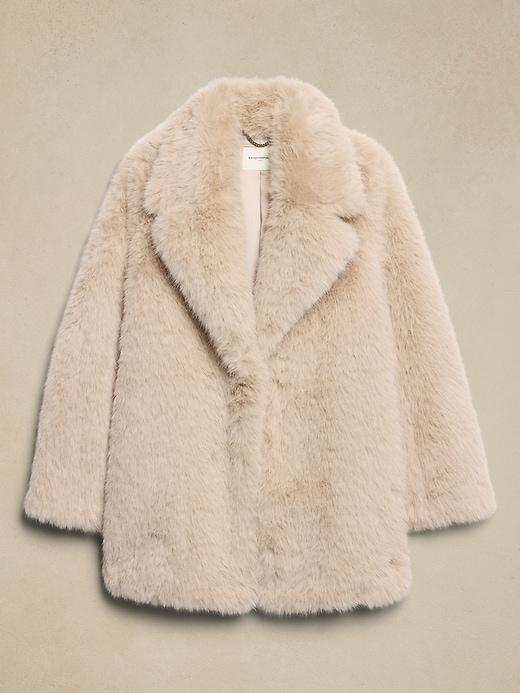 Faux Fur Coat Product Image