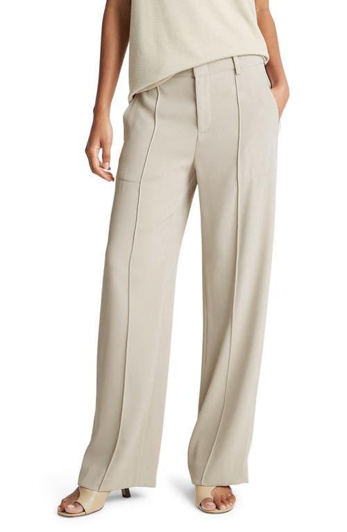 Vince Crepe Wide Leg Utility Pants Product Image