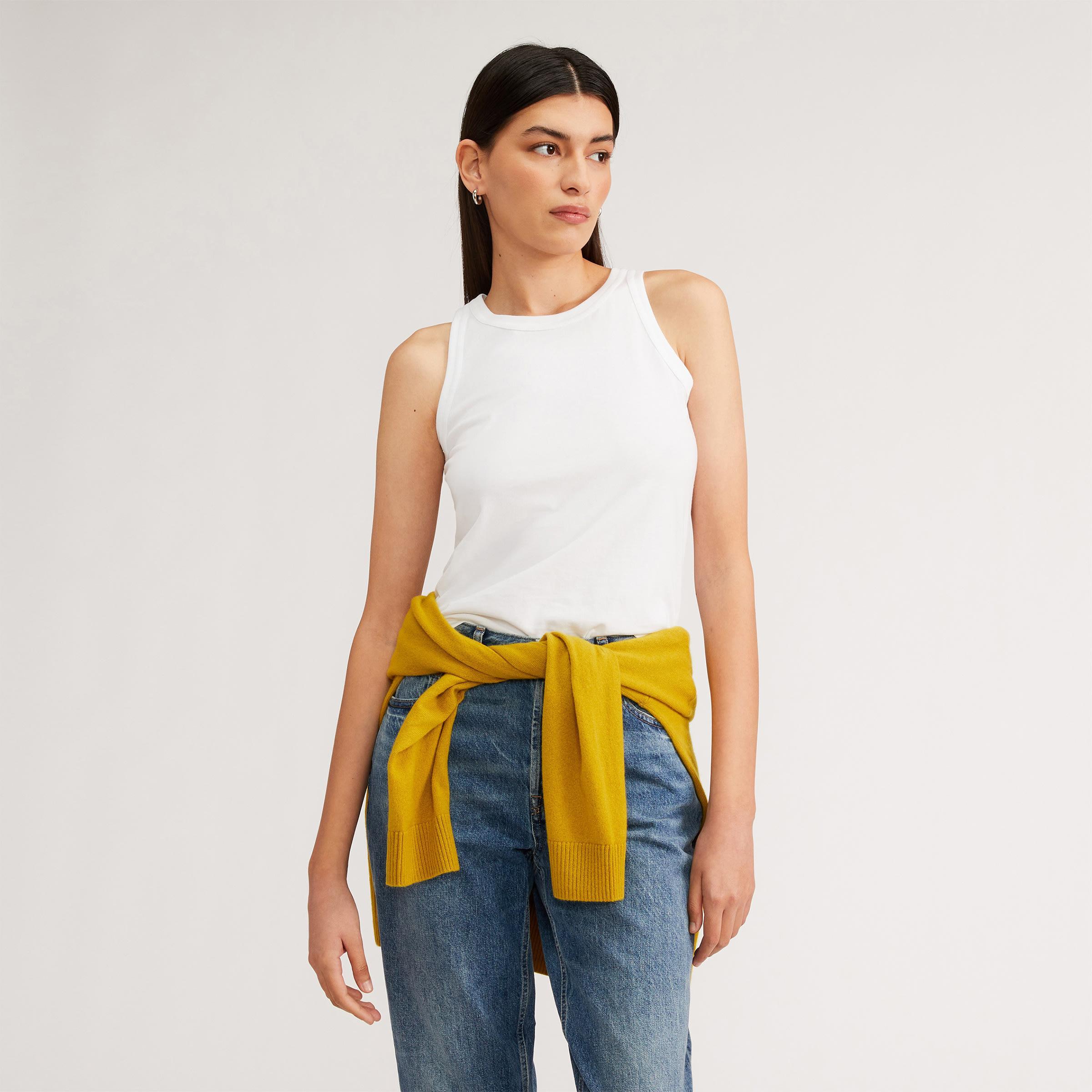 Womens Organic Cotton Cutaway Tank by Everlane Product Image