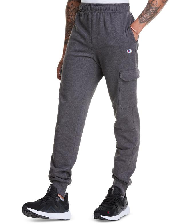 Champion Mens Powerblend Cargo Jogger Pants Product Image