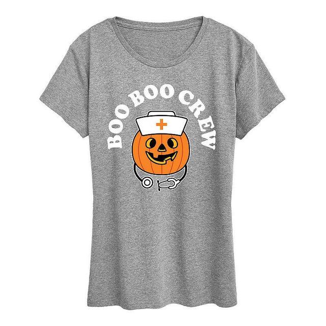 Womens Boo Boo Crew Halloween Tee, Girls Product Image