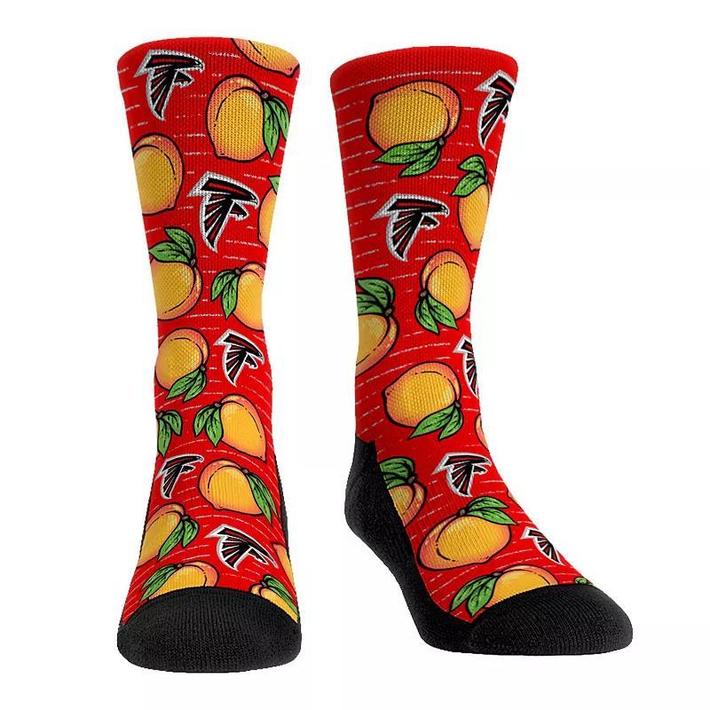 Youth Boys and Girls Atlanta Falcons Localized Food Multi Crew Socks Product Image