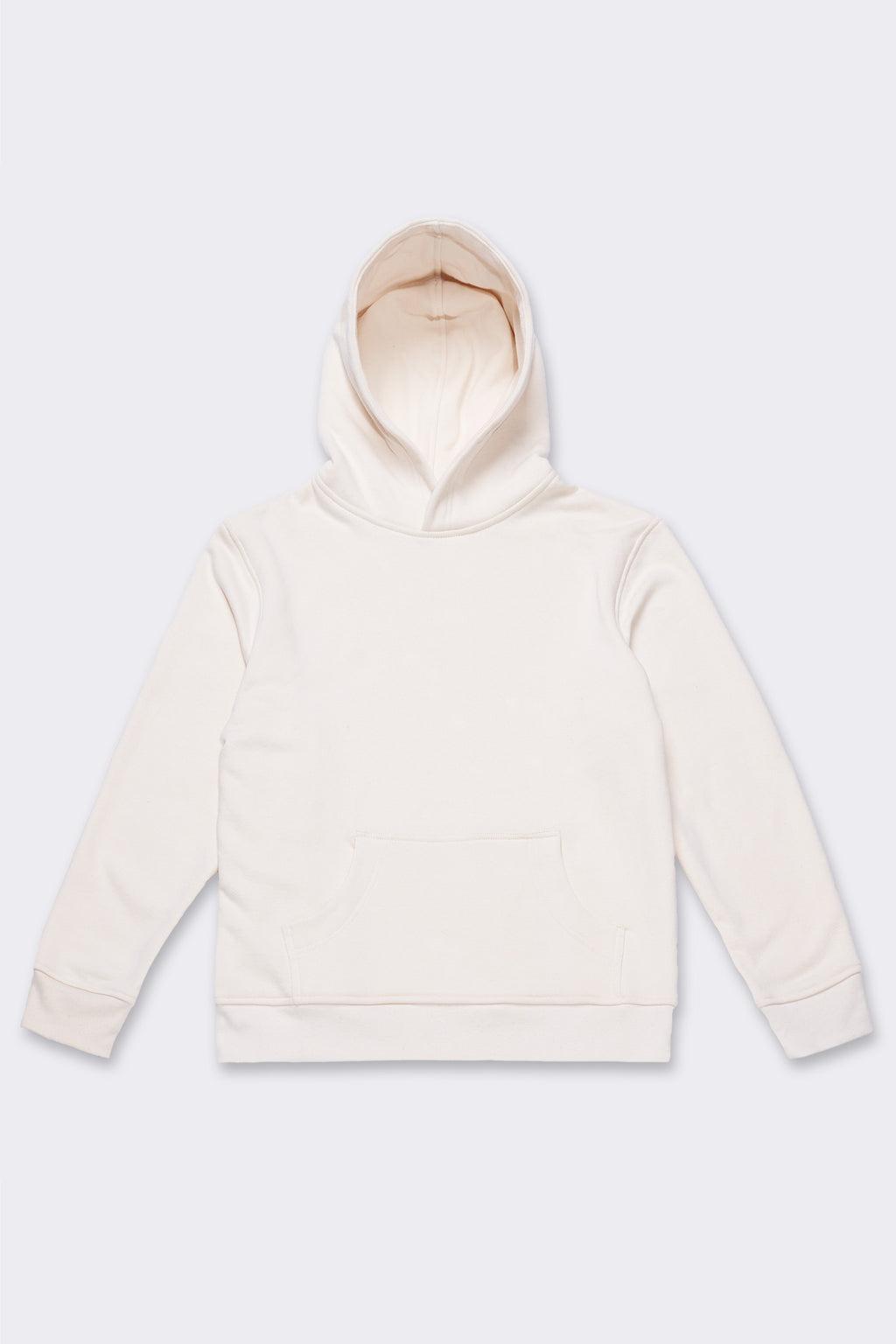 Men's Organic Hoodie Sweatshirt in Natural product image