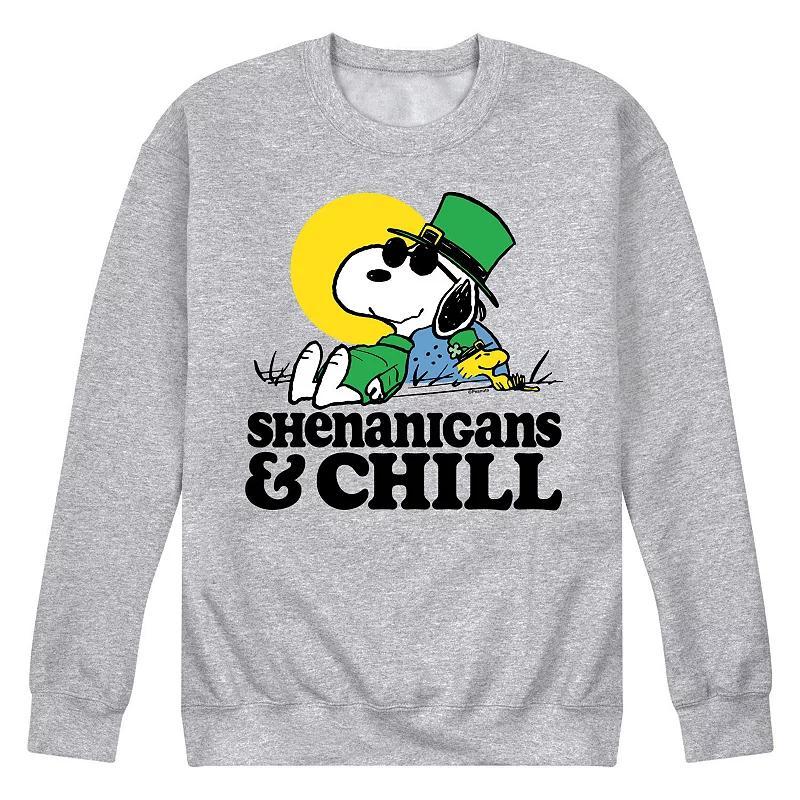 Mens Peanuts Shenanigans Chill Long Sleeve Product Image