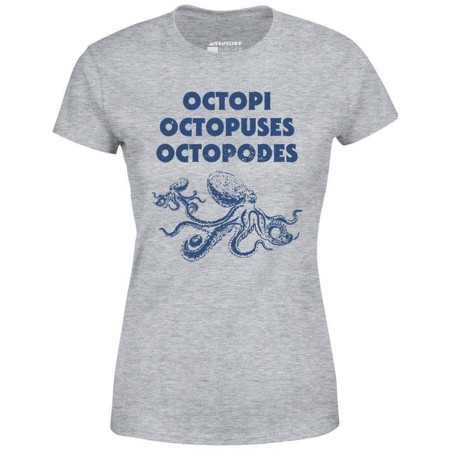 Octopi Octopuses Octopodes - Women's T-Shirt Female Product Image